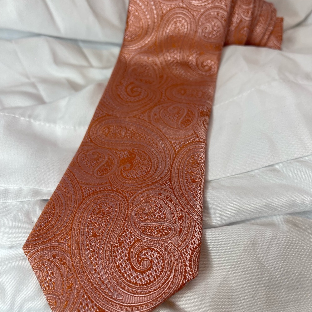 MICHAEL Michael Kors Paisley Tie - Copper